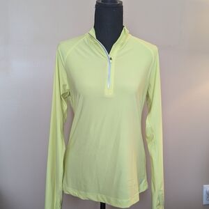 Women's Yellow Long Sleeve Top